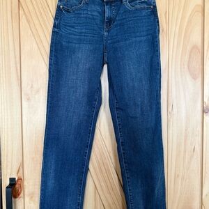 Liverpool Dark Blue Straight Leg Jeans